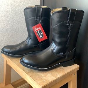 Justin Black Roper Boot